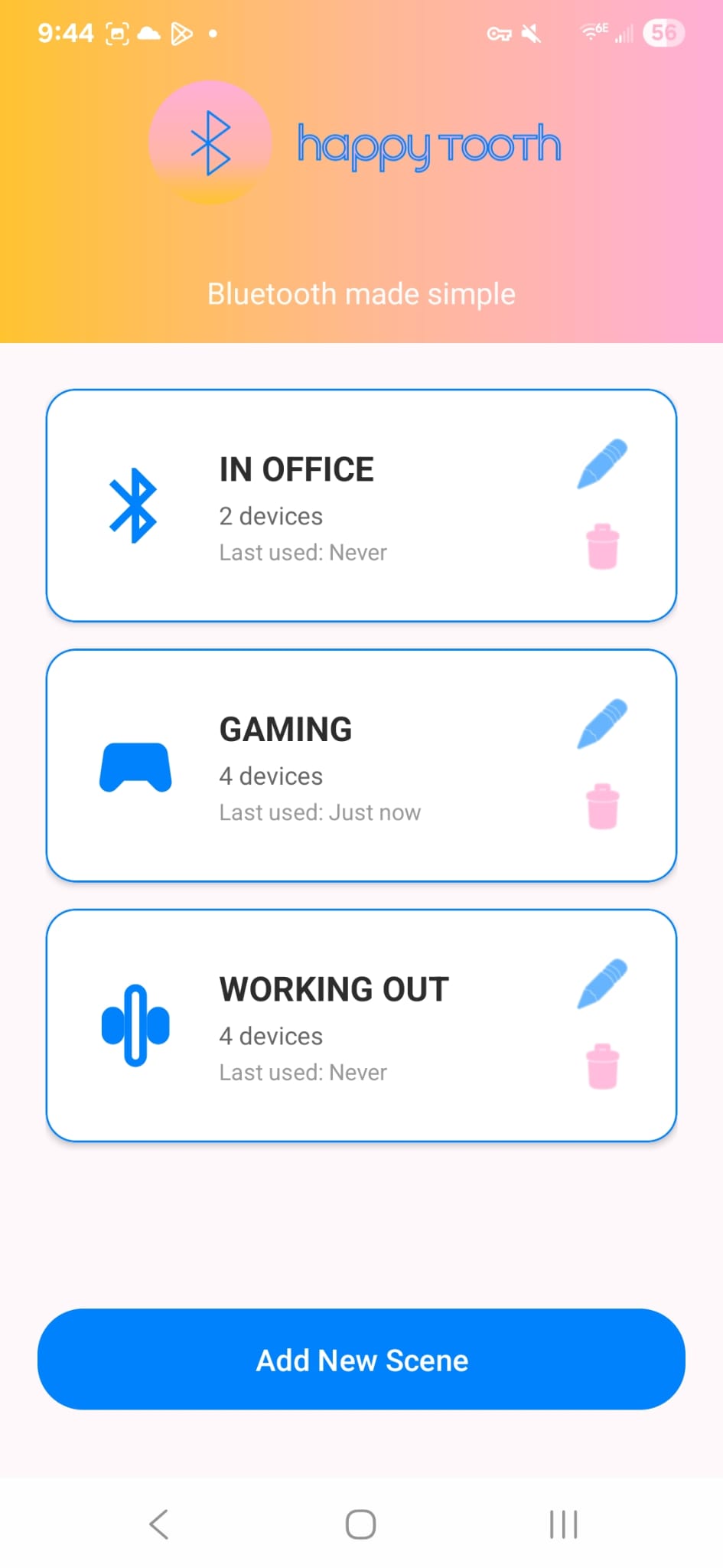 HappyTooth App Screenshot